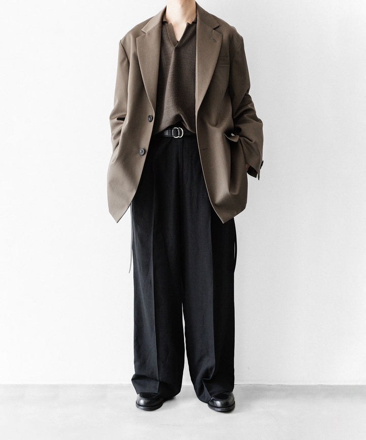 ssstein(シュタイン)のSLUB COTTON KNIT SKIPPER LS - KHAKIの公式通販サイトsession福岡セレクトショップ