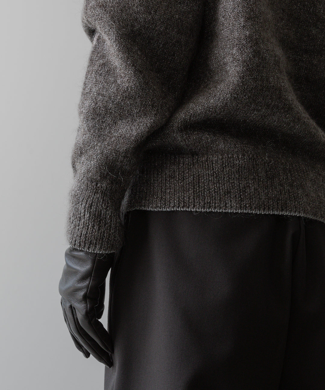 ssstein(シュタイン)の24AWコレクション MOHAIR GLITTER KNIT TURTLE NECK LS - GREIGE 公式通販サイトsession福岡セレクトショップ