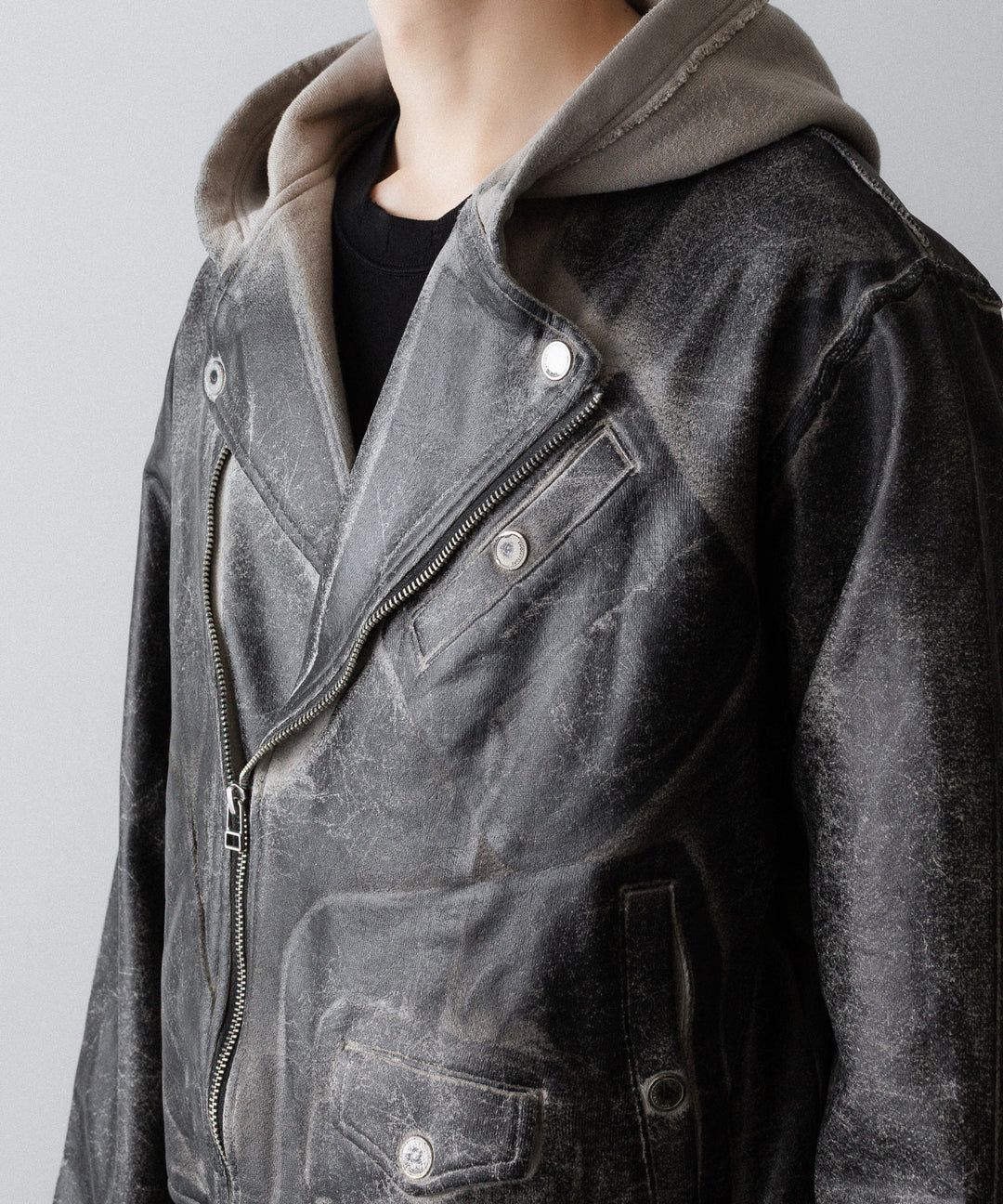SUBLATIONS サブレーションズのCRACKING COATED RIDERS PARKAのSAND BEIGE BASE公式通販サイトsession福岡セレクトショップ