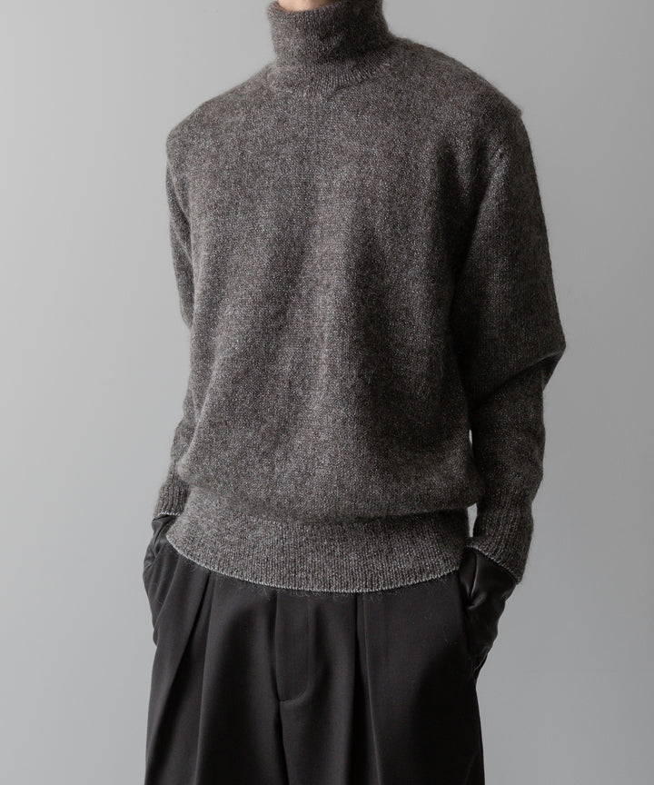 ssstein(シュタイン)の24AWコレクション MOHAIR GLITTER KNIT TURTLE NECK LS - GREIGE 公式通販サイトsession福岡セレクトショップ