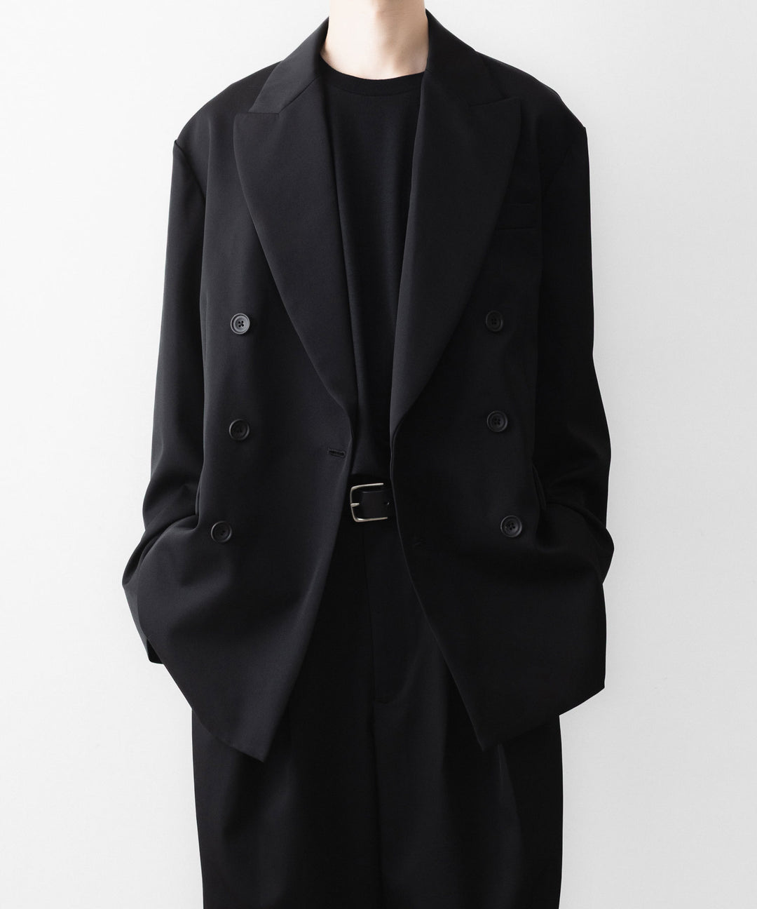 ssstein(シュタイン)のOVERSIZED DOUBLE BREASTED JACKET - BLACKの公式通販サイトsession福岡セレクトショップ