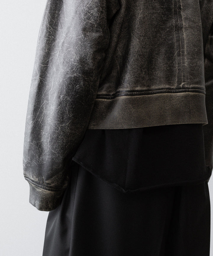 SUBLATIONS サブレーションズのCRACKING COATED RIDERS PARKAのSAND BEIGE BASE公式通販サイトsession福岡セレクトショップ