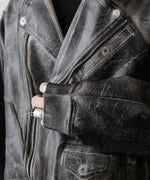 画像をギャラリービューアに読み込む, 【SUBLATIONS】CRACKING COATED RIDERS PARKA - SAND BEIGE BASE
