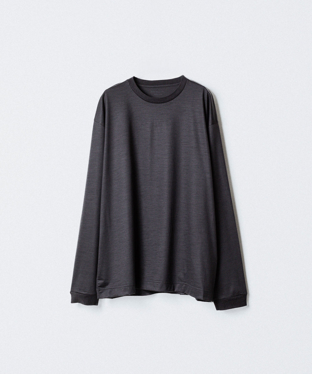 KANEMASA PHIL.-カネマサフィル36G WOOL L/S TEEのCHARCOAL公式通販サイトsession福岡セレクトショップ