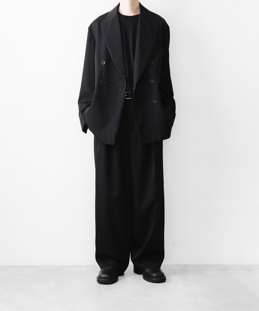 ssstein(シュタイン)のOVERSIZED DOUBLE BREASTED JACKET - BLACKの公式通販サイトsession福岡セレクトショップ
