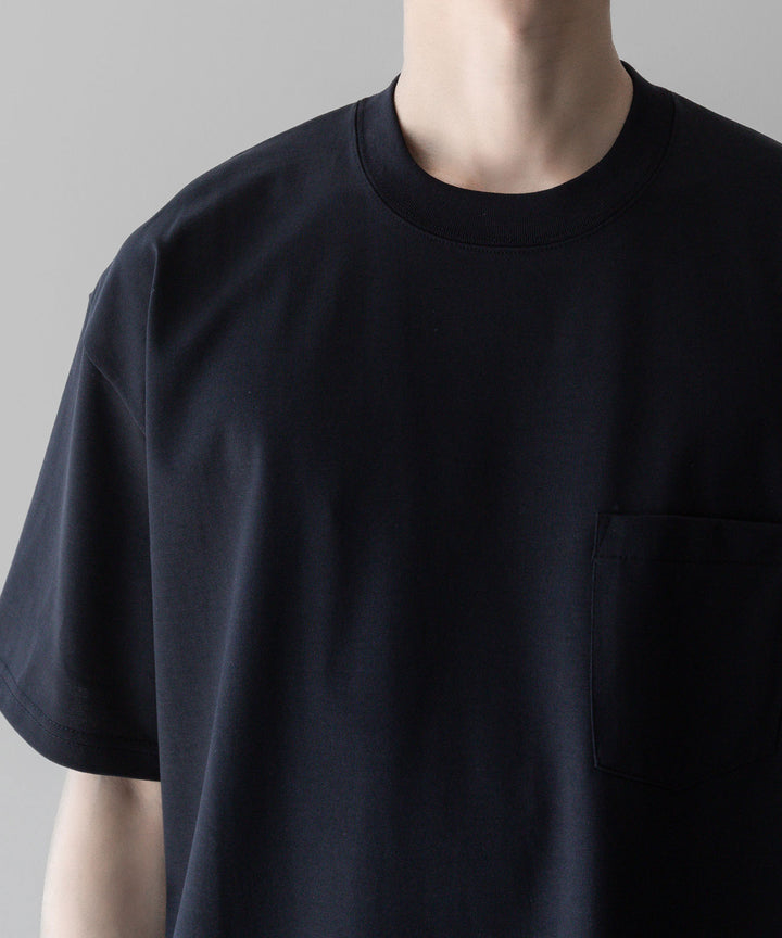 ssstein stein(シュタイン)の24SSコレクションOVERSIZED POCKET TEEのDARK NAVY 公式通販サイトsession福岡セレクトショップ