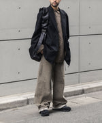 画像をギャラリービューアに読み込む, ssstein(シュタイン)のGOAT LEATHER SHIRRING HANDLE SHOULDER BAG - BLACKの公式通販サイトsession福岡セレクトショップ
