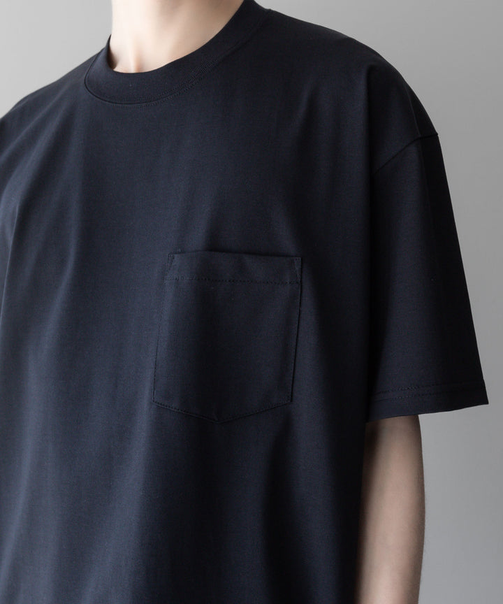 ssstein stein(シュタイン)の24SSコレクションOVERSIZED POCKET TEEのDARK NAVY 公式通販サイトsession福岡セレクトショップ