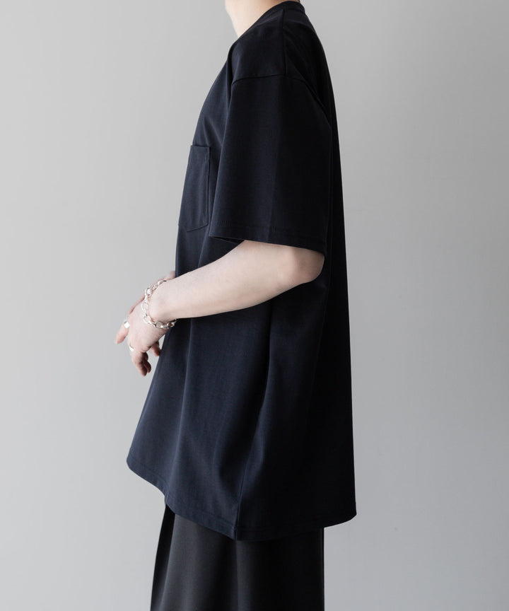 ssstein stein(シュタイン)の24SSコレクションOVERSIZED POCKET TEEのDARK NAVY 公式通販サイトsession福岡セレクトショップ