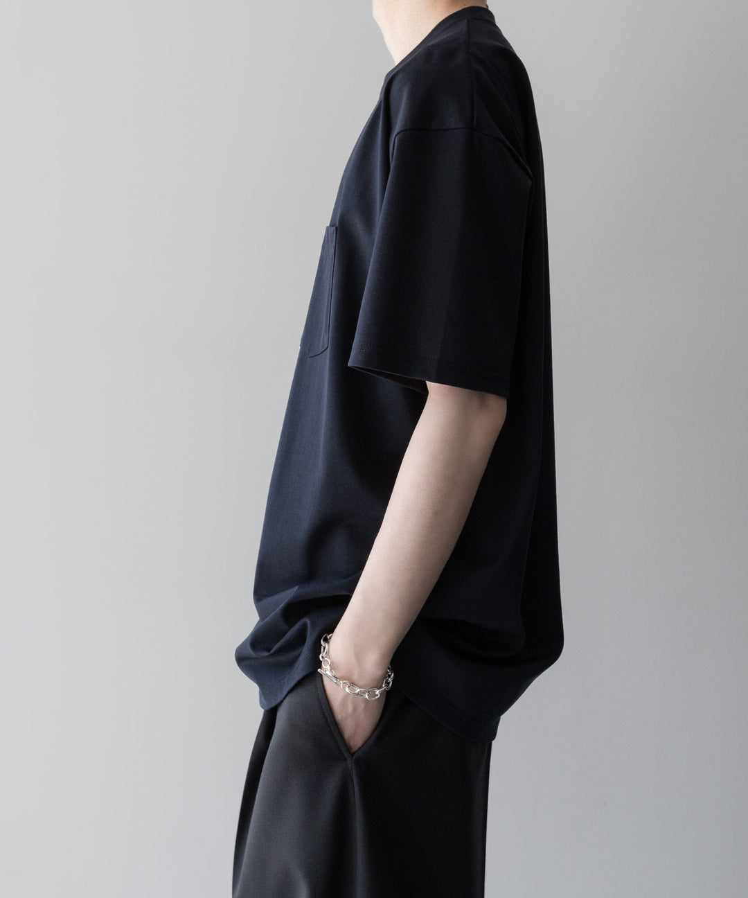 ssstein stein(シュタイン)の24SSコレクションOVERSIZED POCKET TEEのDARK NAVY 公式通販サイトsession福岡セレクトショップ