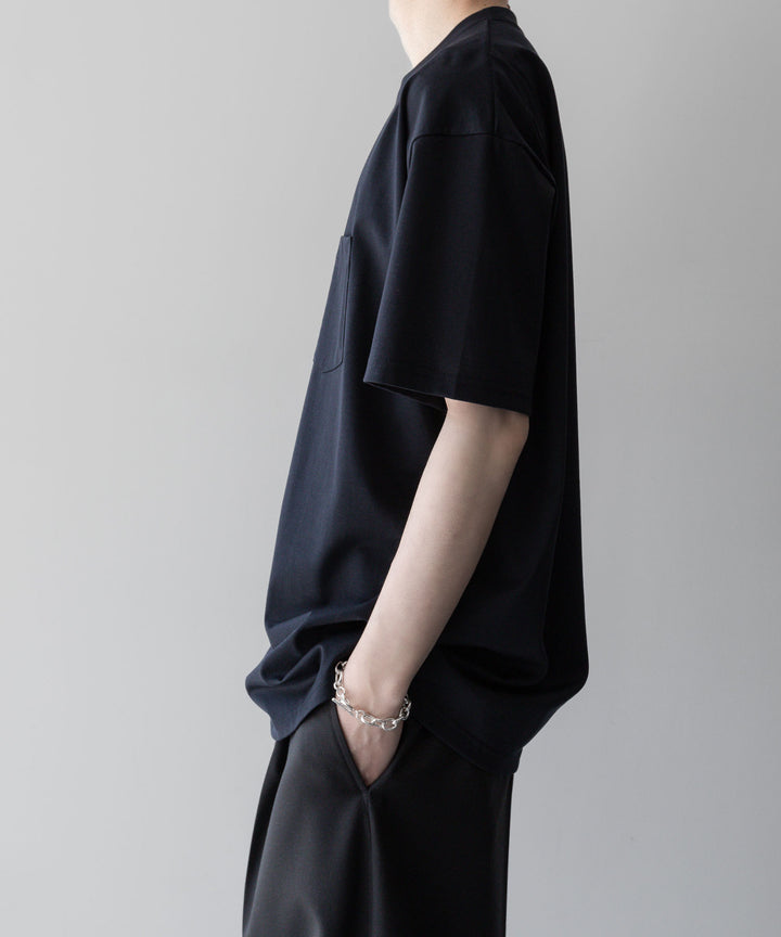 ssstein stein(シュタイン)の24SSコレクションOVERSIZED POCKET TEEのDARK NAVY 公式通販サイトsession福岡セレクトショップ