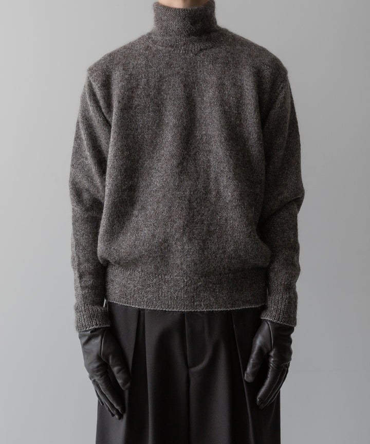 ssstein(シュタイン)の24AWコレクション MOHAIR GLITTER KNIT TURTLE NECK LS - GREIGE 公式通販サイトsession福岡セレクトショップ