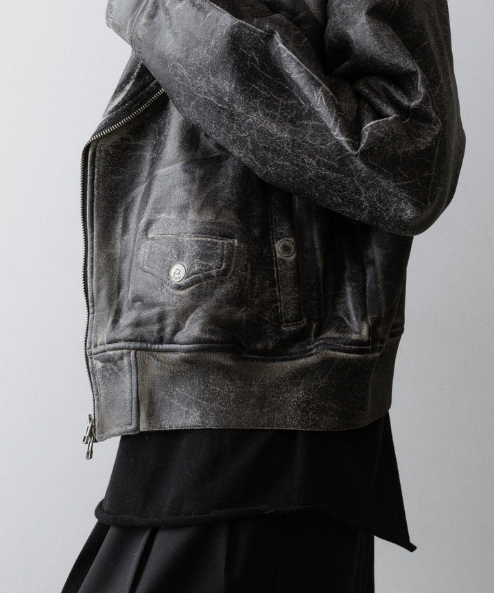 SUBLATIONS サブレーションズのCRACKING COATED RIDERS PARKAのSAND BEIGE BASE公式通販サイトsession福岡セレクトショップ