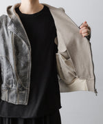 画像をギャラリービューアに読み込む, 【SUBLATIONS】CRACKING COATED RIDERS PARKA - SAND BEIGE BASE
