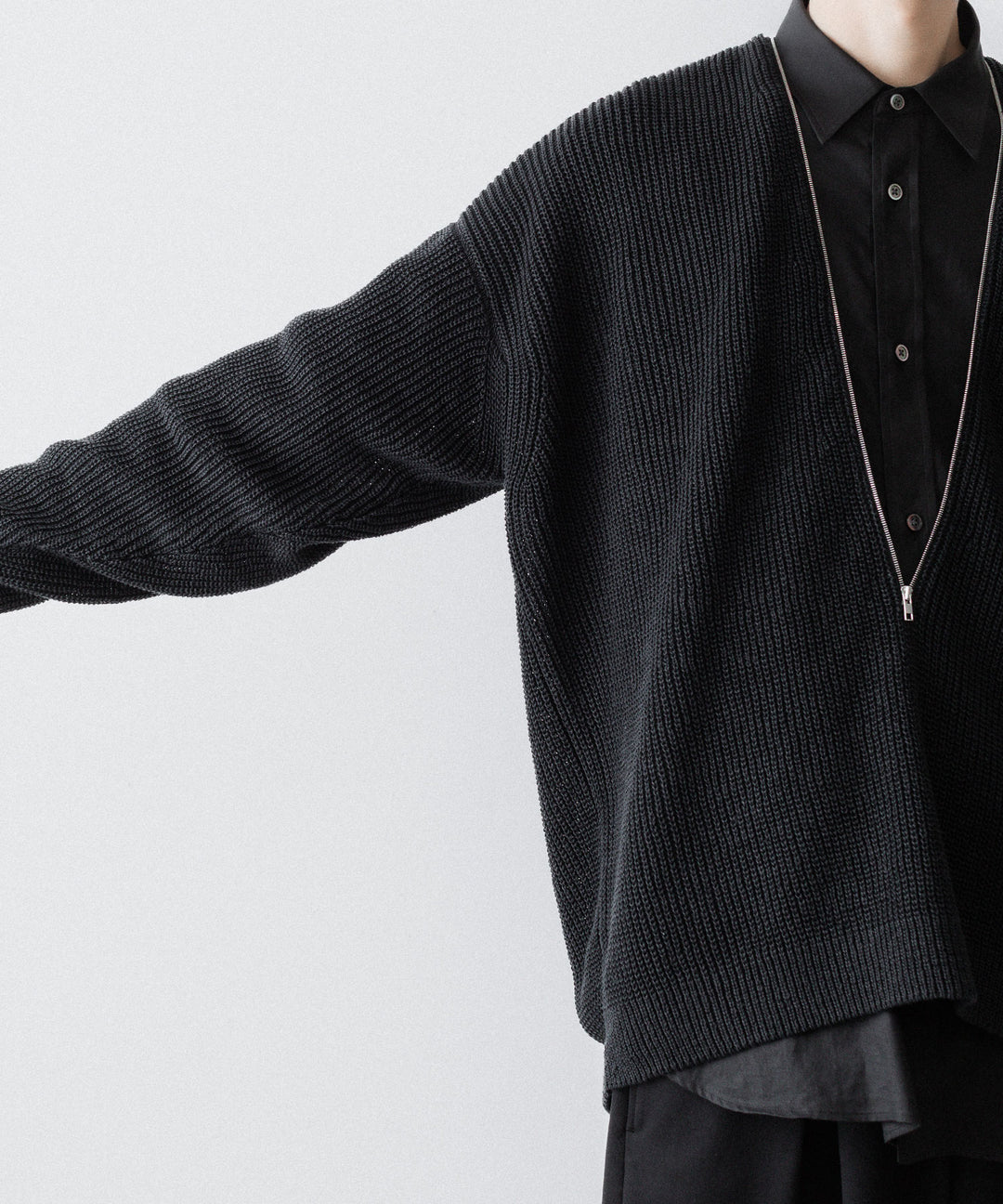 phebus フィーバスのHEMP KNIT ZIP-UP JUMPERの公式通販サイトsession福岡セレクトショップ