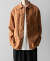 【phebus】SUEDE JACKET - TOBACCO