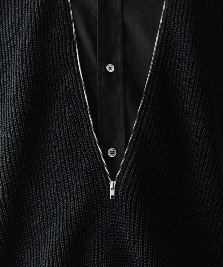 phebus フィーバスのHEMP KNIT ZIP-UP JUMPERの公式通販サイトsession福岡セレクトショップ