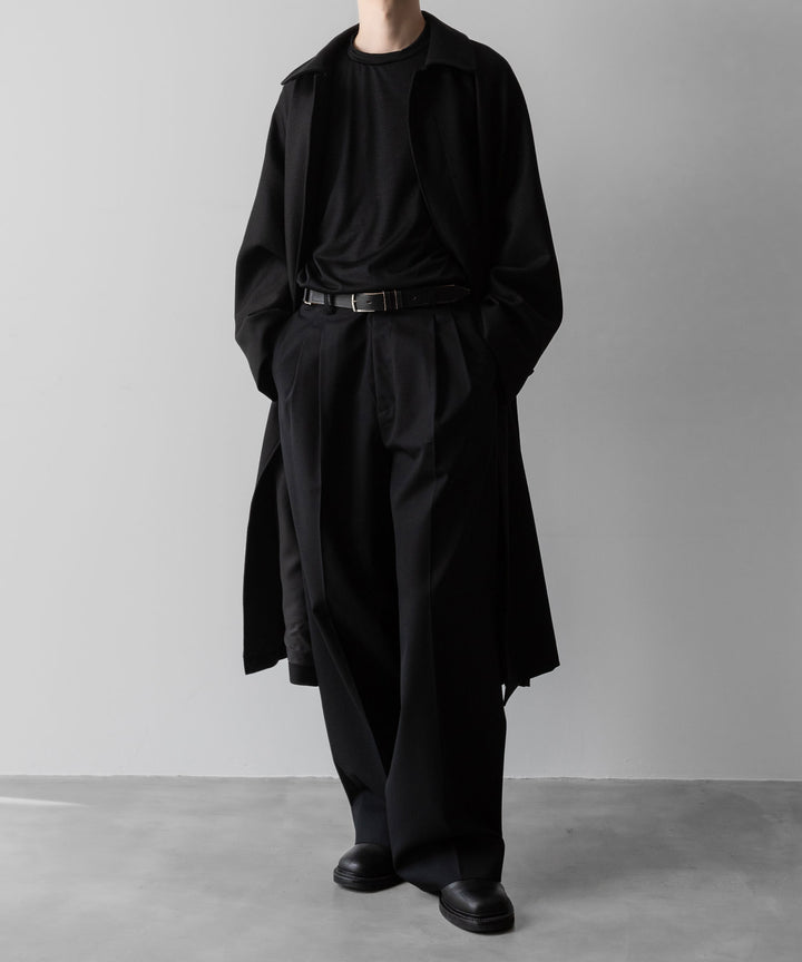 INTÉRIM(インテリム)のEXTRA FINE MERINO WOO JERSEYL L/S TEE - BLACKの公式通販サイトsession福岡セレクトショップ