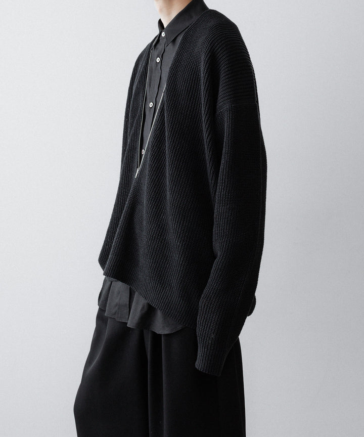 phebus フィーバスのHEMP KNIT ZIP-UP JUMPERの公式通販サイトsession福岡セレクトショップ