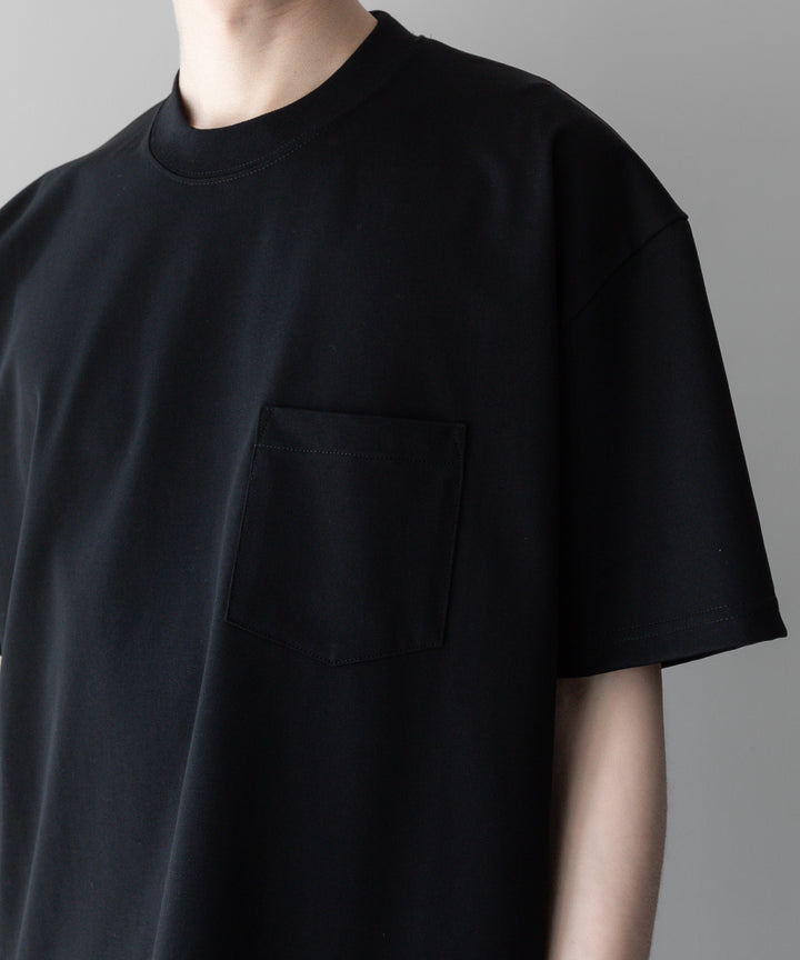 ssstein stein(シュタイン)の24SSコレクションOVERSIZED POCKET TEEのBLACK 公式通販サイトsession福岡セレクトショップ