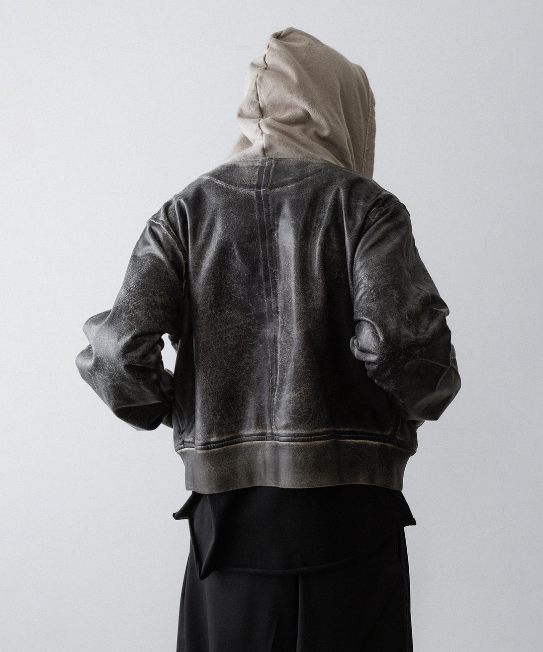 SUBLATIONS サブレーションズのCRACKING COATED RIDERS PARKAのSAND BEIGE BASE公式通販サイトsession福岡セレクトショップ