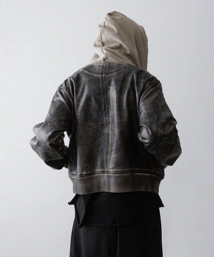 SUBLATIONS サブレーションズのCRACKING COATED RIDERS PARKAのSAND BEIGE BASE公式通販サイトsession福岡セレクトショップ