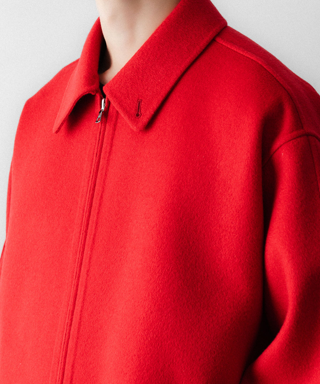 ssstein(シュタイン)のW/CA DOUBLE FACE CLOTH ZIP JACKET - REDの公式通販サイトsession福岡セレクトショップ