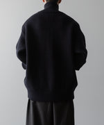 画像をギャラリービューアに読み込む, ssstein(シュタイン)の24AWコレクション OVERSIZED DRIVERS KNIT HALF ZIP PULLOVER - DARK NAVY 公式通販サイトsession福岡セレクトショップ
