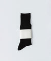 【KANEMASA PHIL.】10G WOOL SILKY SOCKS - BLACK
