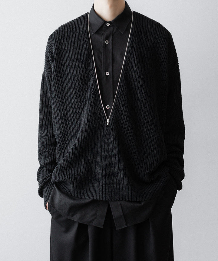 phebus フィーバスのHEMP KNIT ZIP-UP JUMPERの公式通販サイトsession福岡セレクトショップ