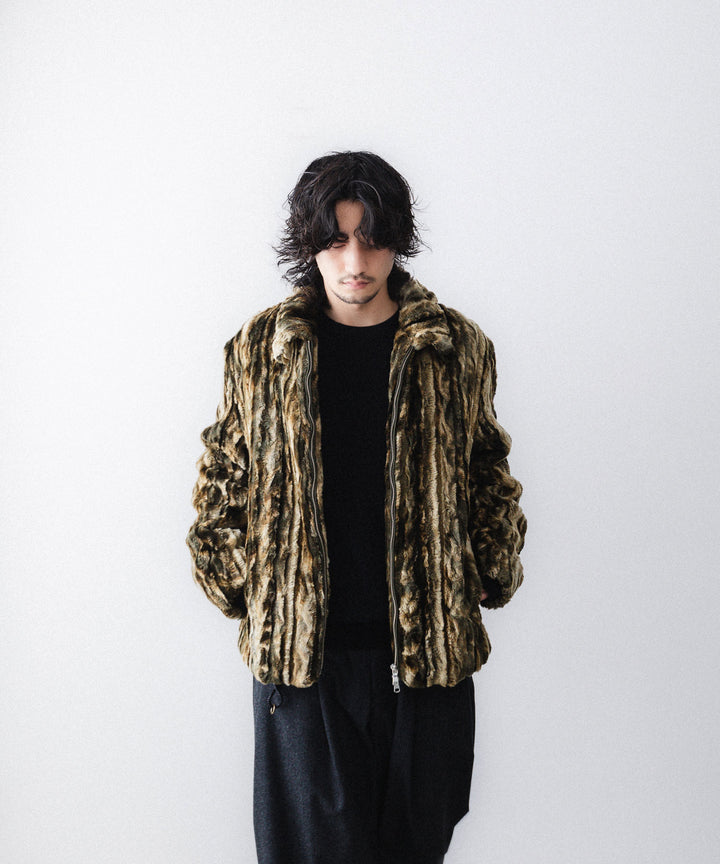 ANTHEM A-アンセムエーのSHEARING FUR BLOUSON のKHAKI BROWN公式通販サイトsession福岡セレクトショップ