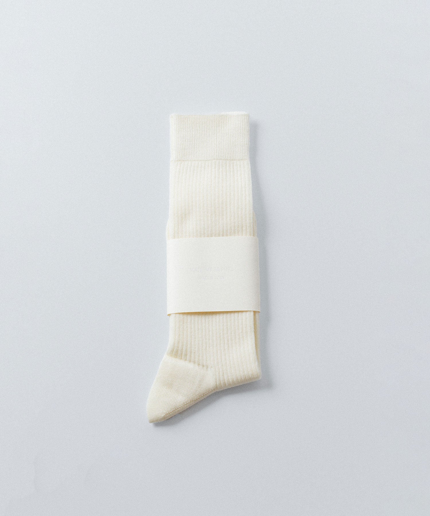 KANEMASA PHIL. カネマサフィル10G WOOL SILKY SOCKS - WHITE 公式通販サイトsession福岡セレクトショップ