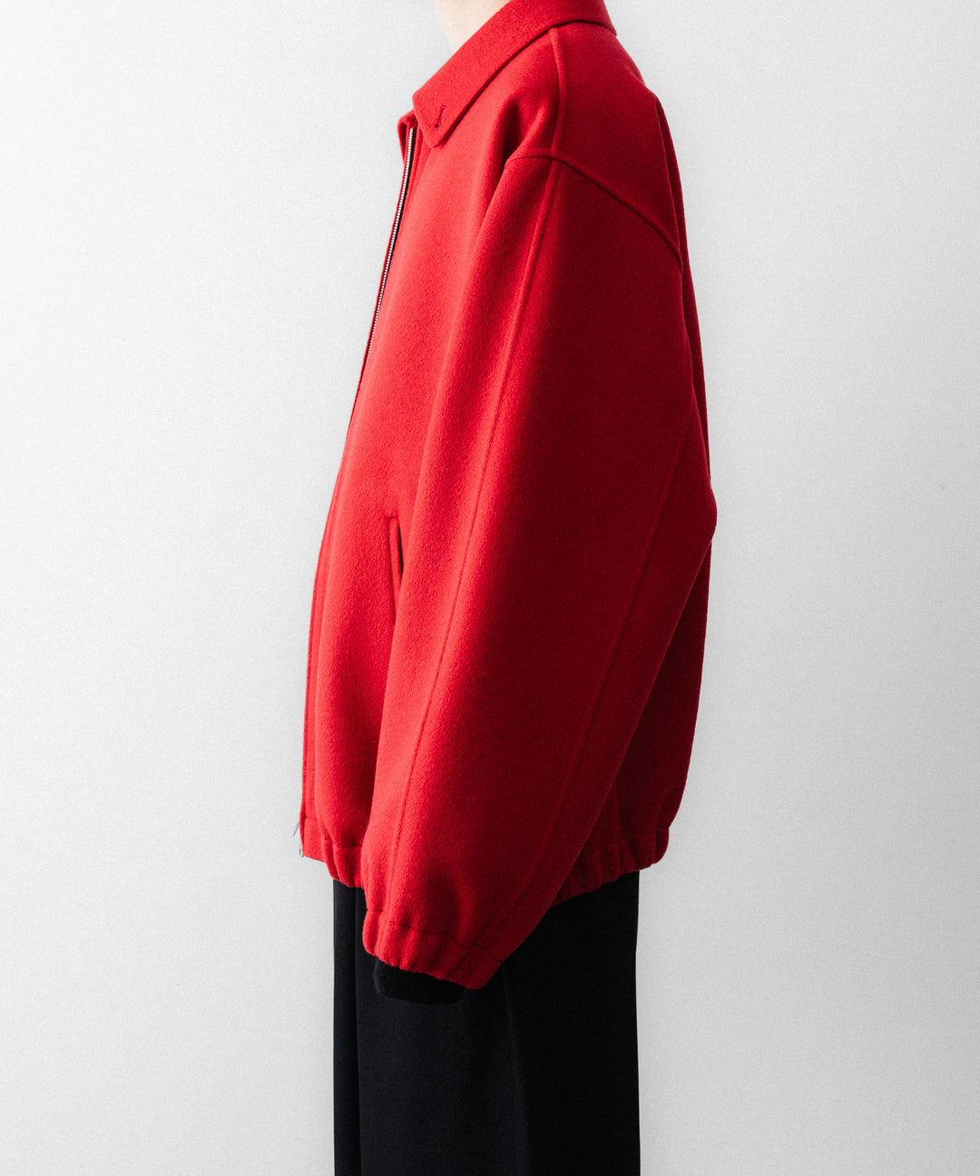 ssstein(シュタイン)のW/CA DOUBLE FACE CLOTH ZIP JACKET - REDの公式通販サイトsession福岡セレクトショップ