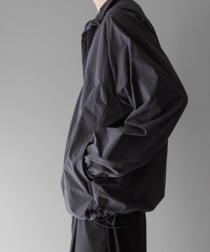 【stein】ssstein シュタインのWINDPROOF NYLON HALF ZIP PULLOVERのDARK GREY KHAKI 公式通販サイトsession福岡セレクトショップ