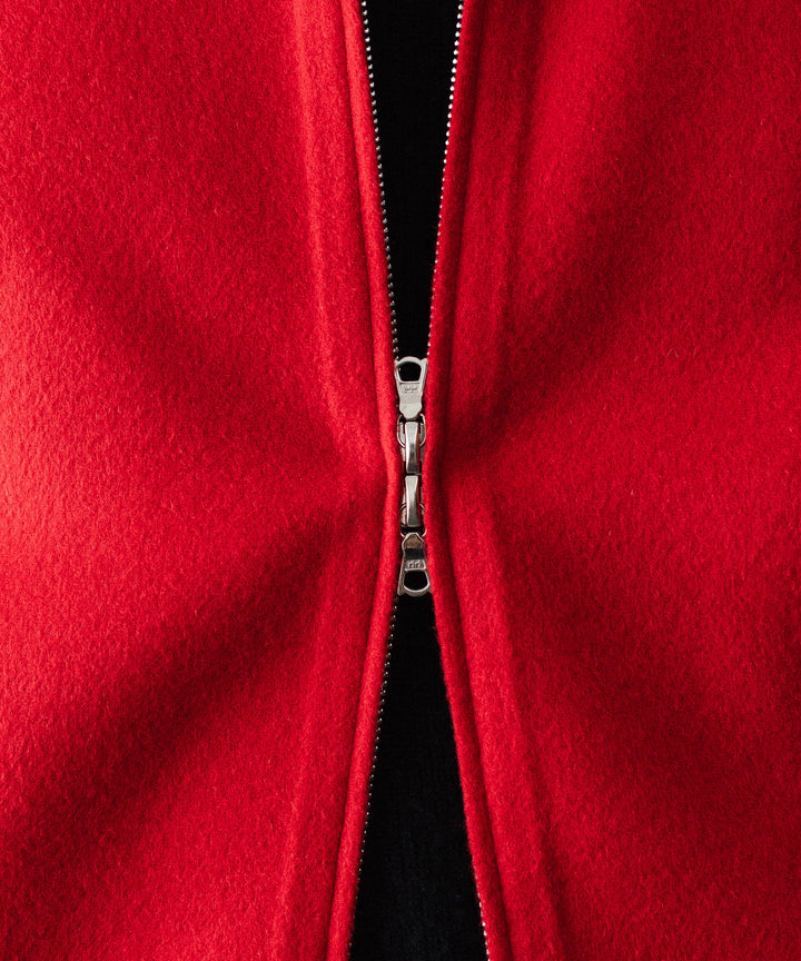 ssstein(シュタイン)のW/CA DOUBLE FACE CLOTH ZIP JACKET - REDの公式通販サイトsession福岡セレクトショップ