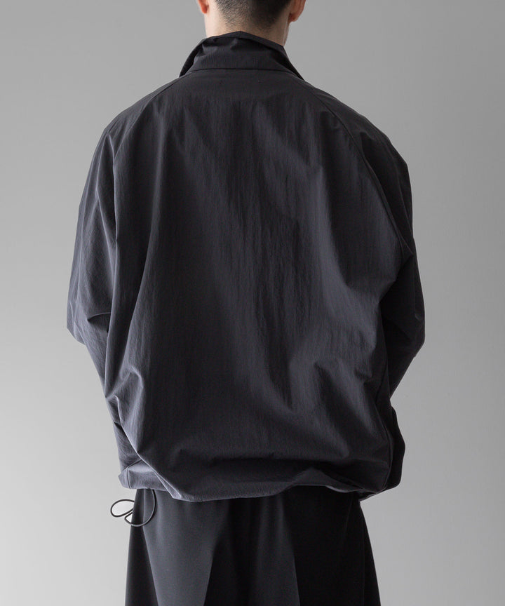 【stein】ssstein シュタインのWINDPROOF NYLON HALF ZIP PULLOVERのDARK GREY KHAKI 公式通販サイトsession福岡セレクトショップ