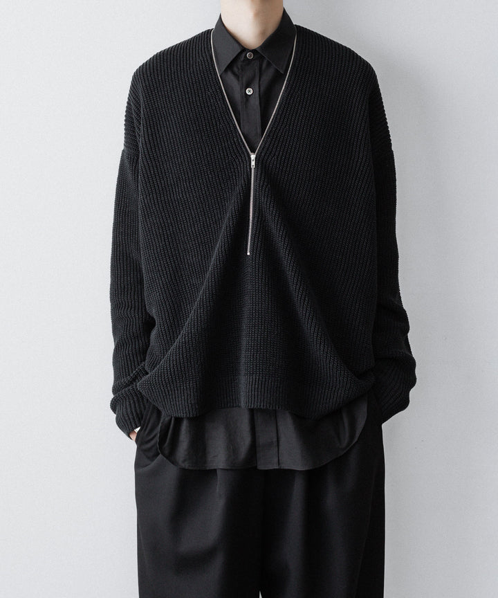 phebus フィーバスのHEMP KNIT ZIP-UP JUMPERの公式通販サイトsession福岡セレクトショップ