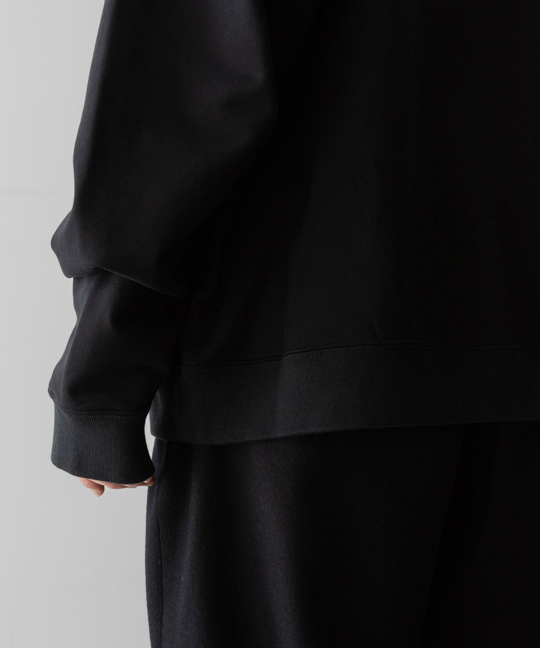KANEMASA PHIL. カネマサフィルの36G SUPER FINE GAUGE HALF ZIP PULLOVER - BLACKの公式通販サイトsession福岡セレクトショップ 