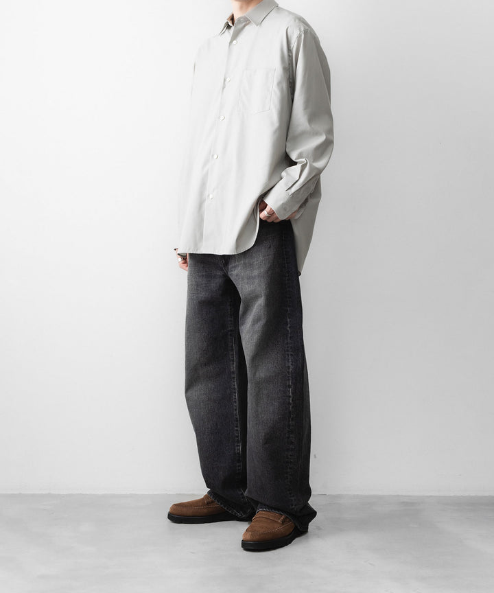 ssstein(シュタイン)のROUND DENIM PANTS - BLACKの公式通販サイトsession福岡セレクトショップ