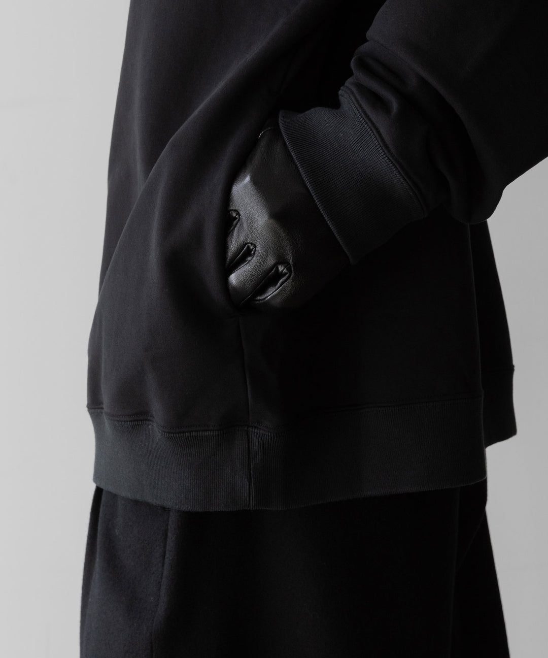 KANEMASA PHIL. カネマサフィルの36G SUPER FINE GAUGE HALF ZIP PULLOVER - BLACKの公式通販サイトsession福岡セレクトショップ 