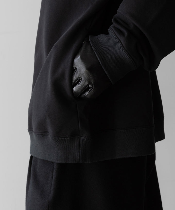KANEMASA PHIL. カネマサフィルの36G SUPER FINE GAUGE HALF ZIP PULLOVER - BLACKの公式通販サイトsession福岡セレクトショップ 