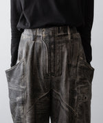 画像をギャラリービューアに読み込む, 【SUBLATIONS】CRACKING COATED BANANA CUTTING PANTS - SAND BEIGE BASE
