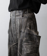 画像をギャラリービューアに読み込む, 【SUBLATIONS】CRACKING COATED BANANA CUTTING PANTS - SAND BEIGE BASE
