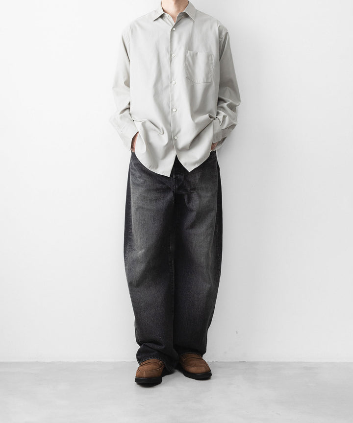 ssstein(シュタイン)のROUND DENIM PANTS - BLACKの公式通販サイトsession福岡セレクトショップ