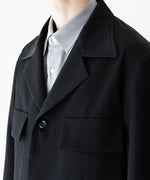 画像をギャラリービューアに読み込む, UJOH((ウジョー)のULSTER COLLAR SHORT JKT - BLACKの公式通販サイトsession福岡セレクトショップ
