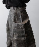 画像をギャラリービューアに読み込む, 【SUBLATIONS】CRACKING COATED BANANA CUTTING PANTS - SAND BEIGE BASE
