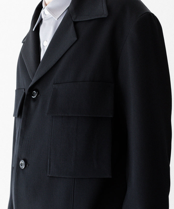 UJOH((ウジョー)のULSTER COLLAR SHORT JKT - BLACKの公式通販サイトsession福岡セレクトショップ