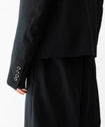 画像をギャラリービューアに読み込む, UJOH((ウジョー)のULSTER COLLAR SHORT JKT - BLACKの公式通販サイトsession福岡セレクトショップ
