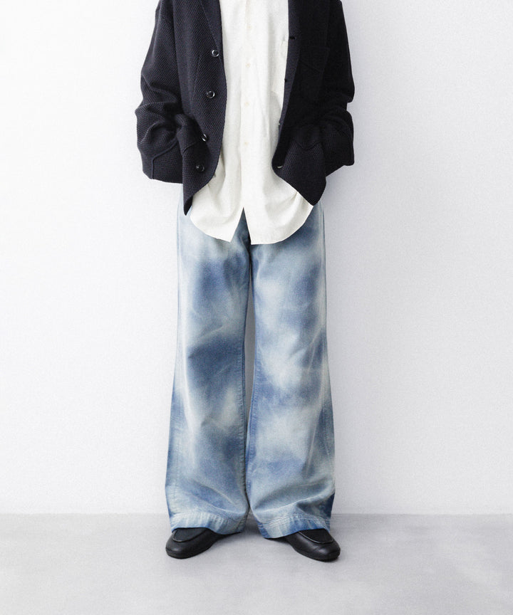 ANTHEM Aアンセムエー のHAND VINTAGE DYED SPARKLE JEANS -  FOG BLUEの公式通販サイトsession福岡セレクトショップ