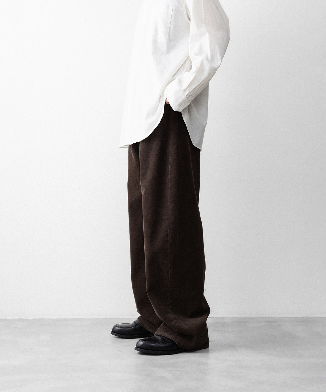 ssstein(シュタイン)のVINTAGE CORDUROY ROUND PANTS - BROWNの公式通販サイトsession福岡セレクトショップ